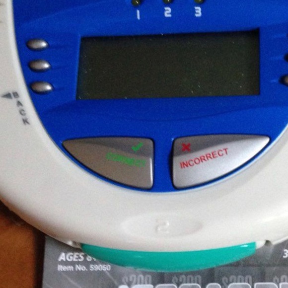 Jeopardy Electronic Digital Handheld Game With instructions - Picture 3 of 4